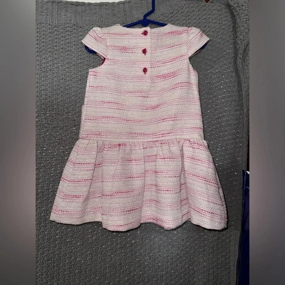 Janie & Jack Pink Bow Shiny Dress 2T NWT - Picture 10 of 13
